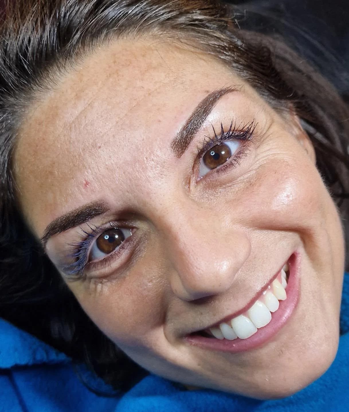 Sopracciglia appena eseguite